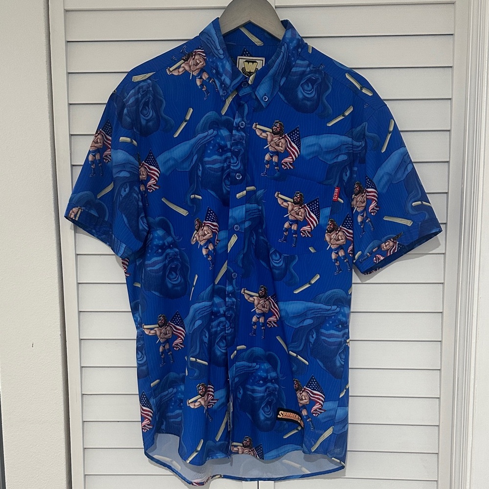 RSVLTS summer slam 89 Hacksaw JD Kunuflex size Large worn once dry cleaned